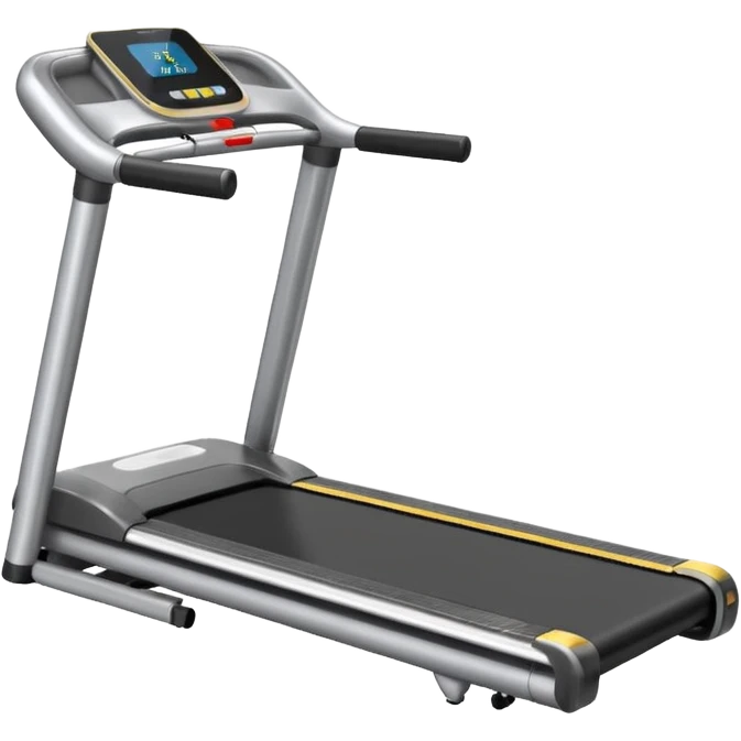 A treadmill emoji