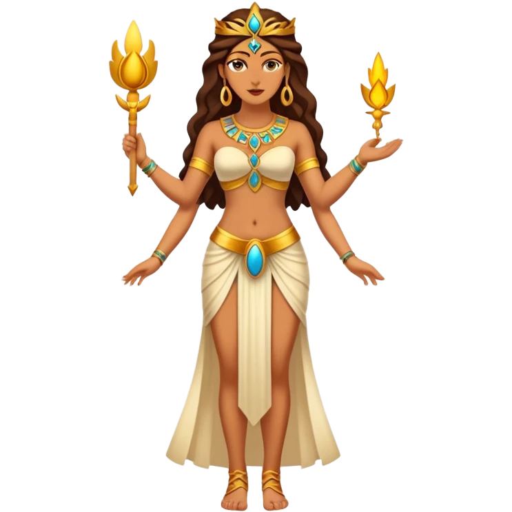fullbody realistic annunaki attractive female Inanna Goddess emoji