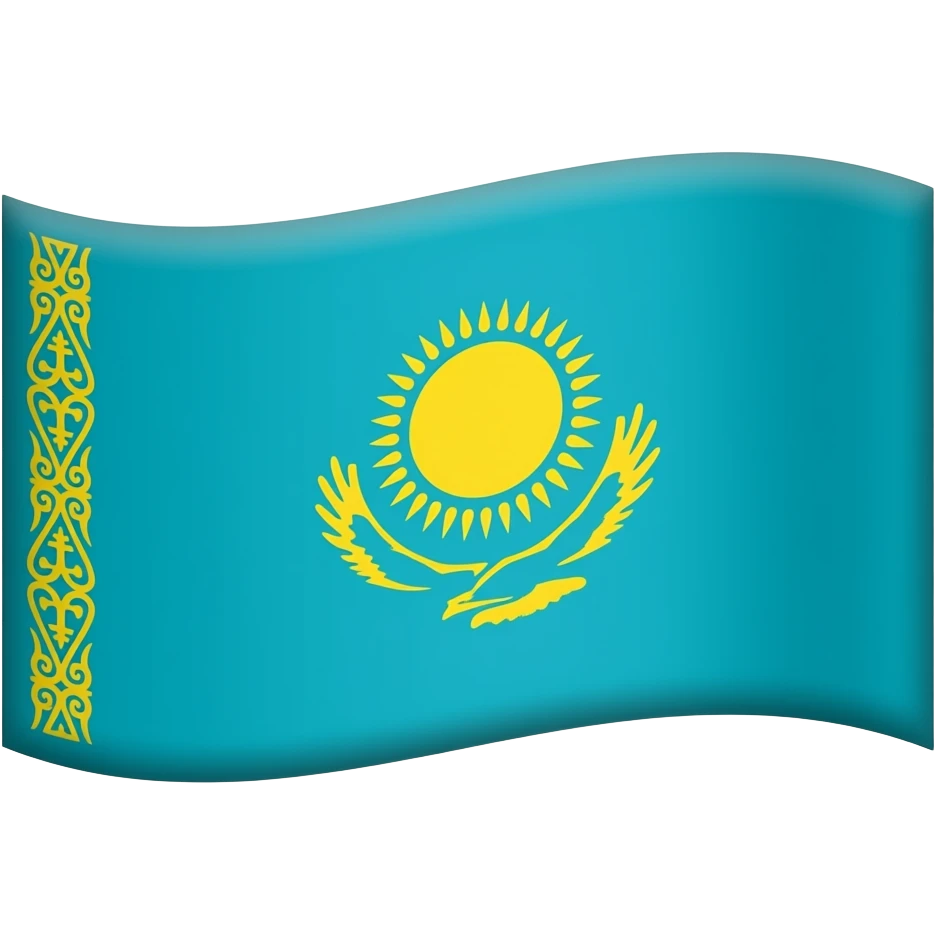 kazakhstan flag emoji