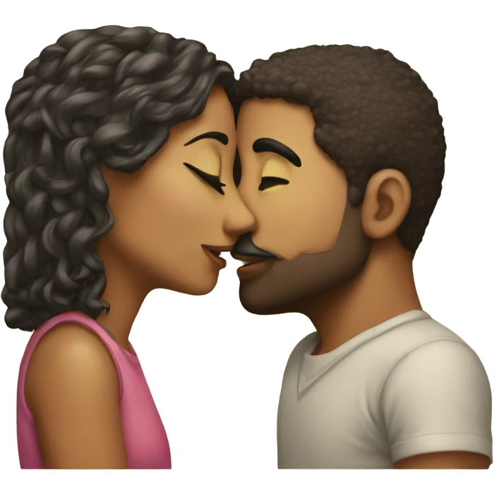 kiss print emoji