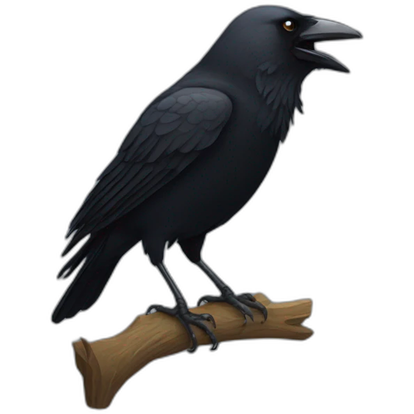 crow emoji