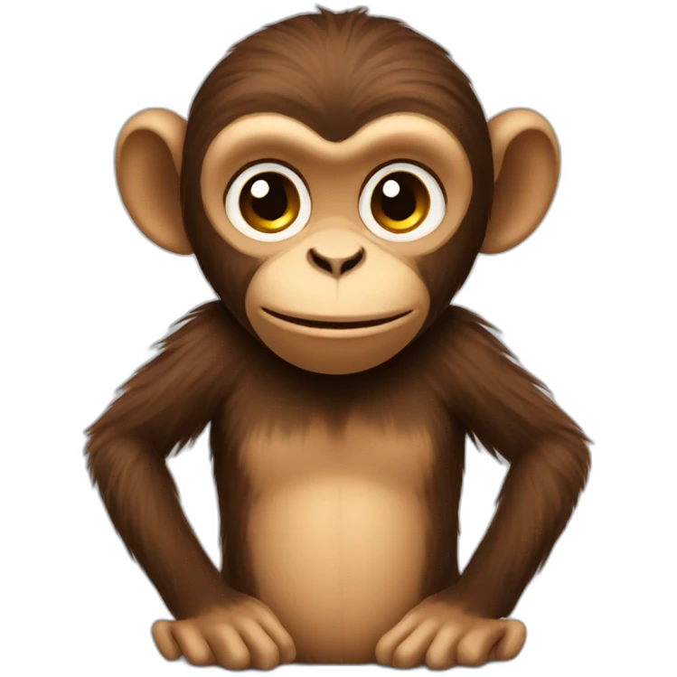sassy little monkey emoji