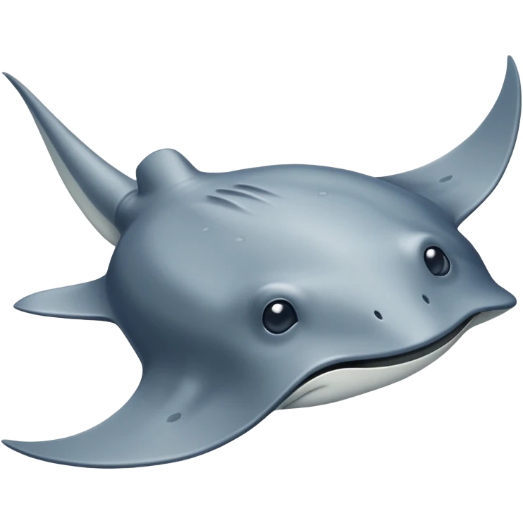 cute Stingray emoji
