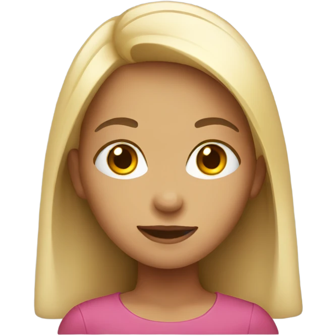 girl posing emoji