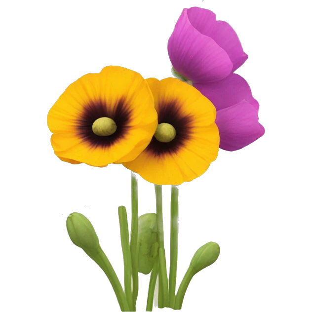Amapolas amarillas emoji