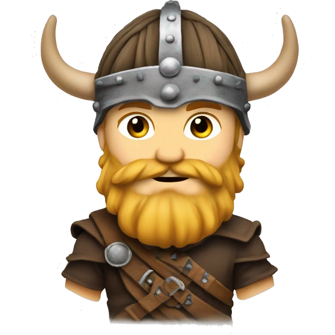 Vikingo con uniforme semper altius emoji