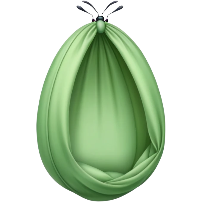 Butterfly in cocoon emoji