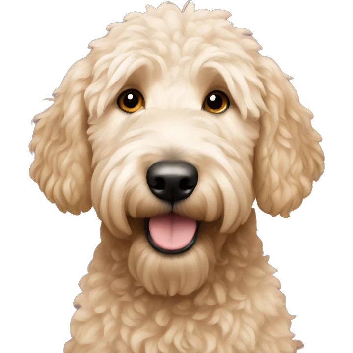 Golden doodle  emoji