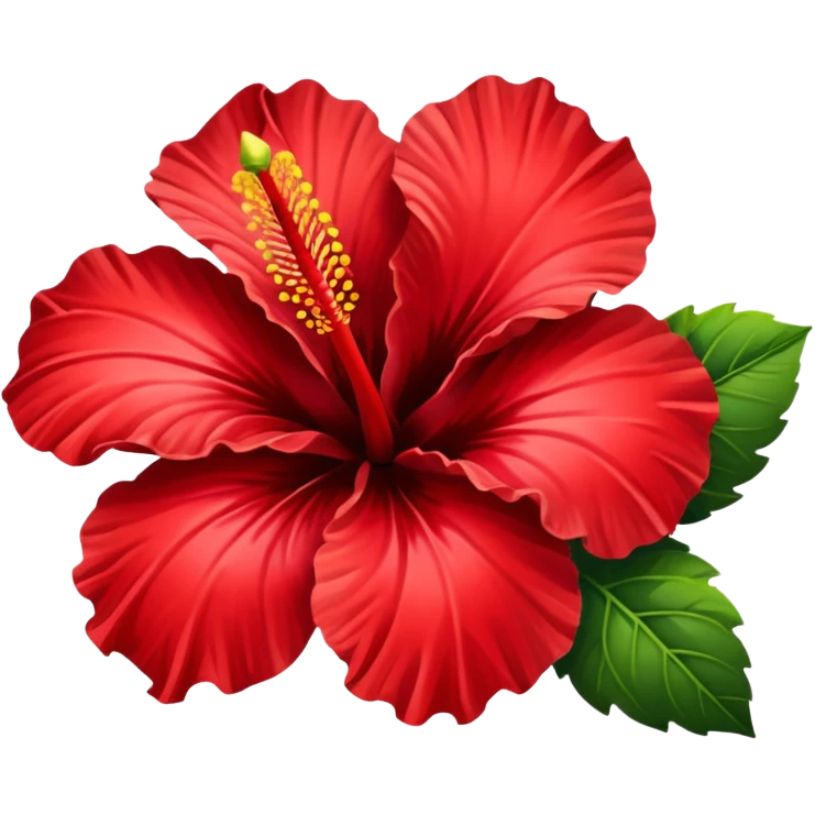 Hibiscus  emoji