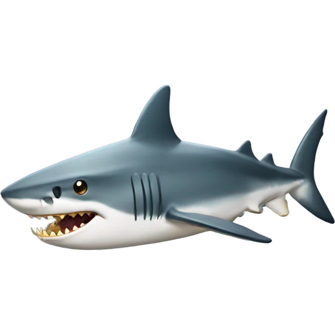 shark with gold emoji