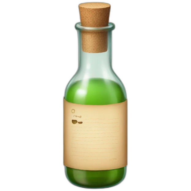 letter in a bottle emoji