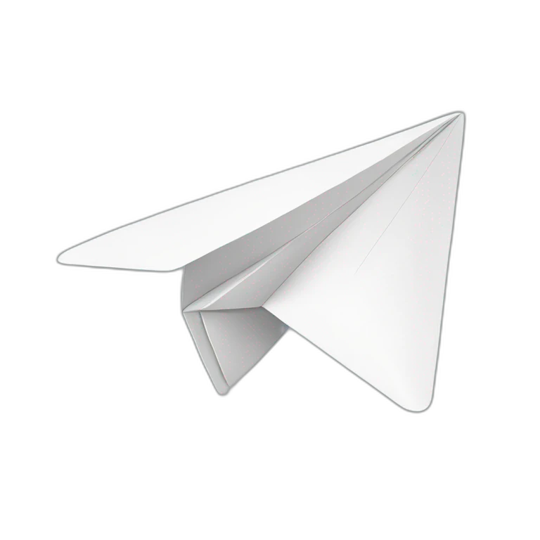 paper aeroplane emoji
