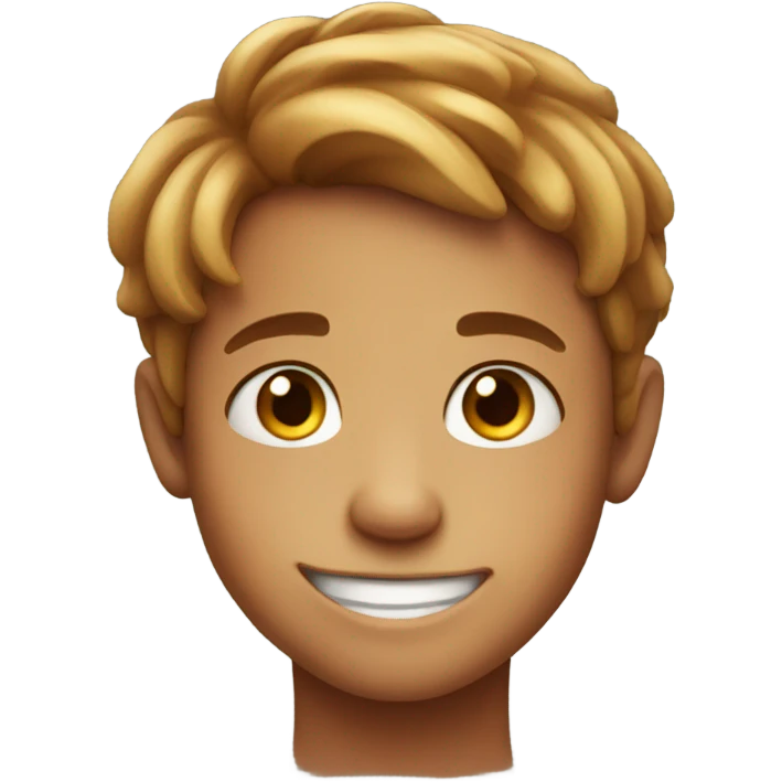 Smiling boy with freckles emoji