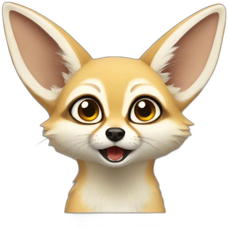 Shocked Fennec emoji