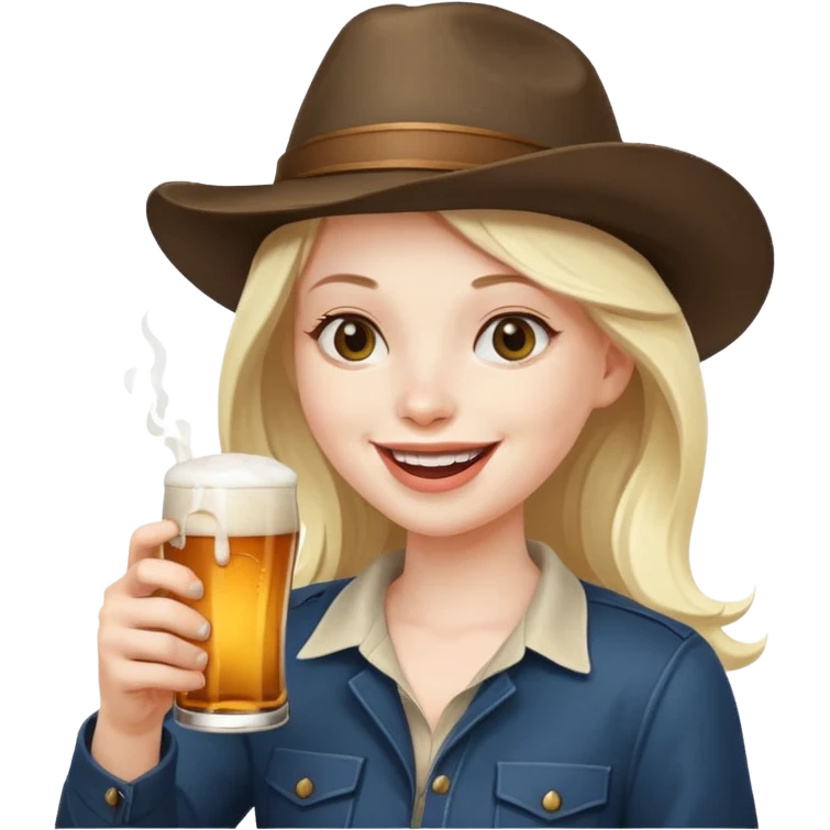 shotgun a beer emoji