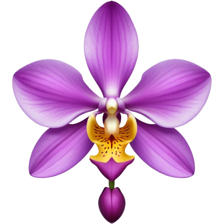 orchid emoji