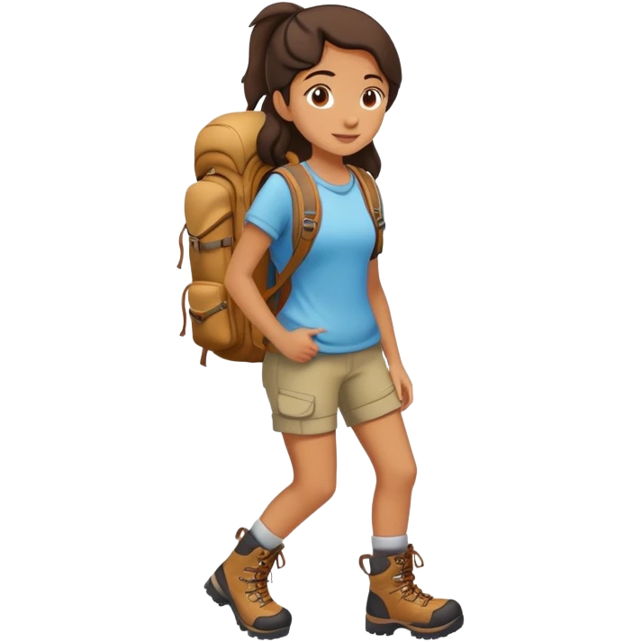 Girl travel  emoji