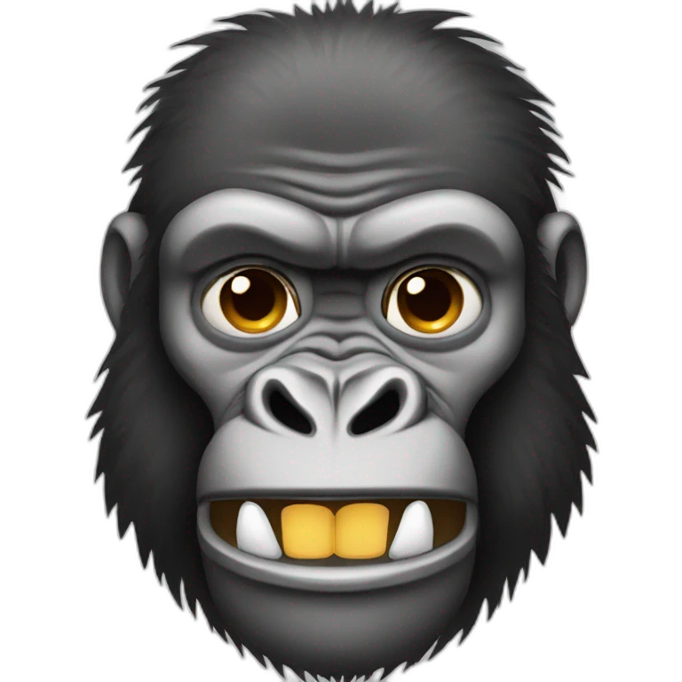 Bad boy Gorilla emoji