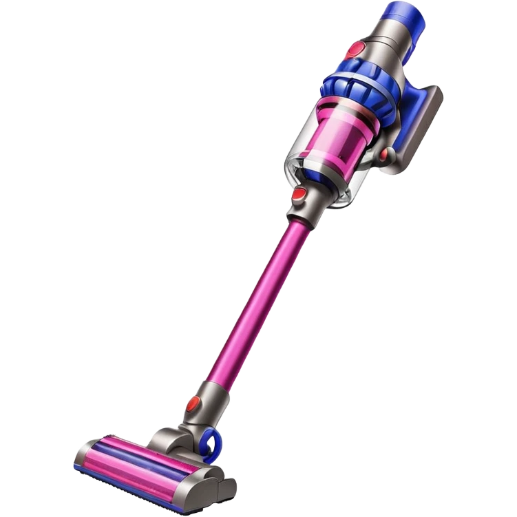 pink dyson cordless vacuum sleek emoji