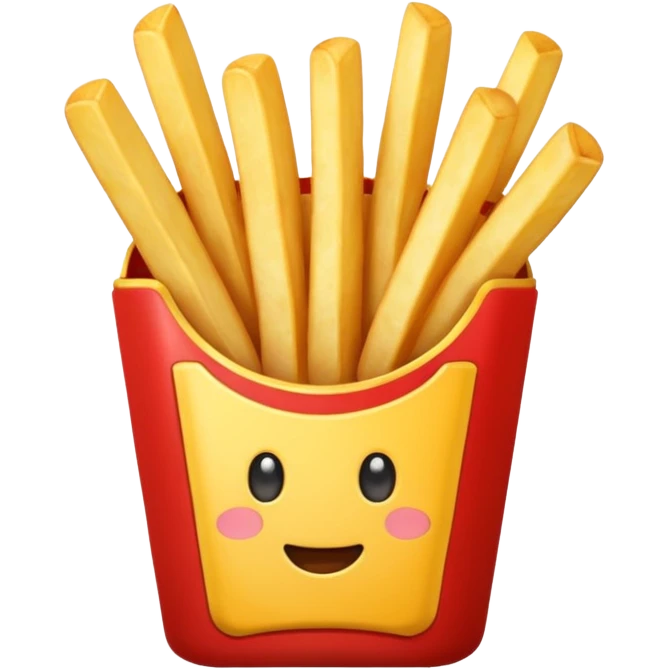 french fries emoji
