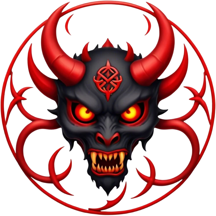 demon symbol emoji
