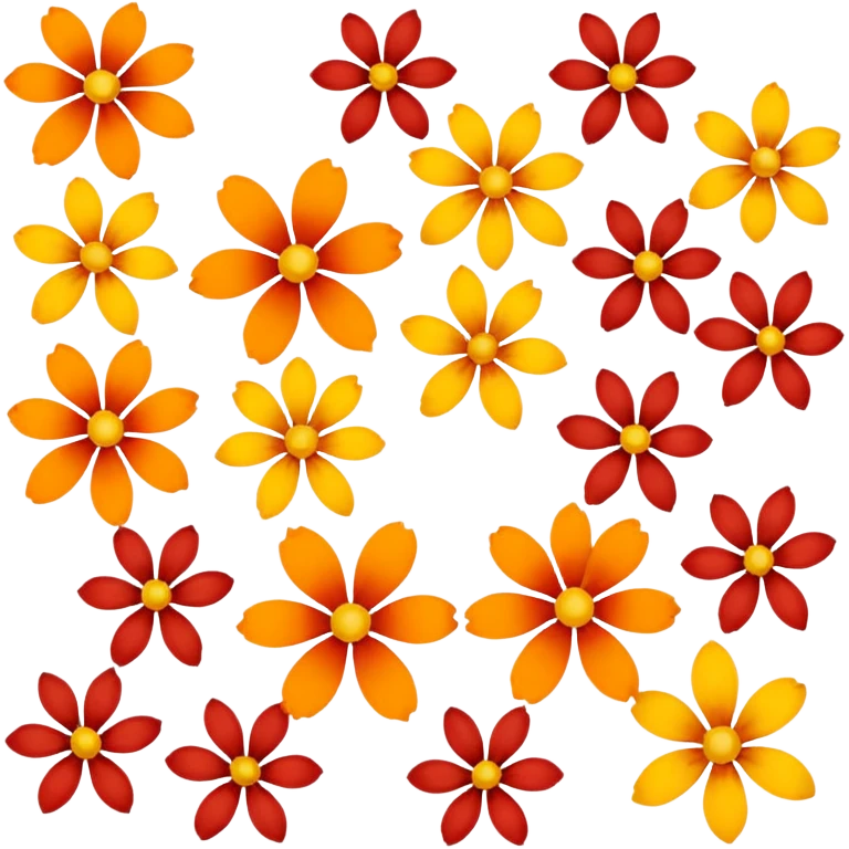 Flowers autumn emoji