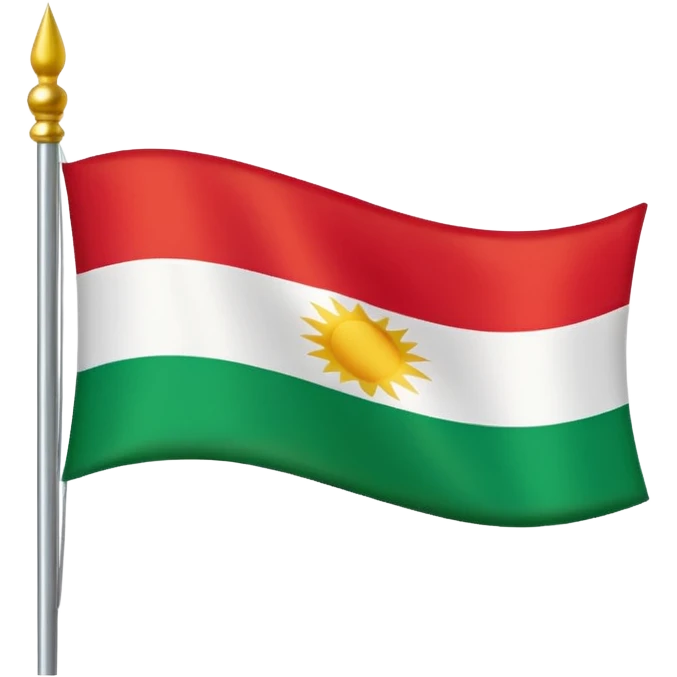 kurdistan flag emoji