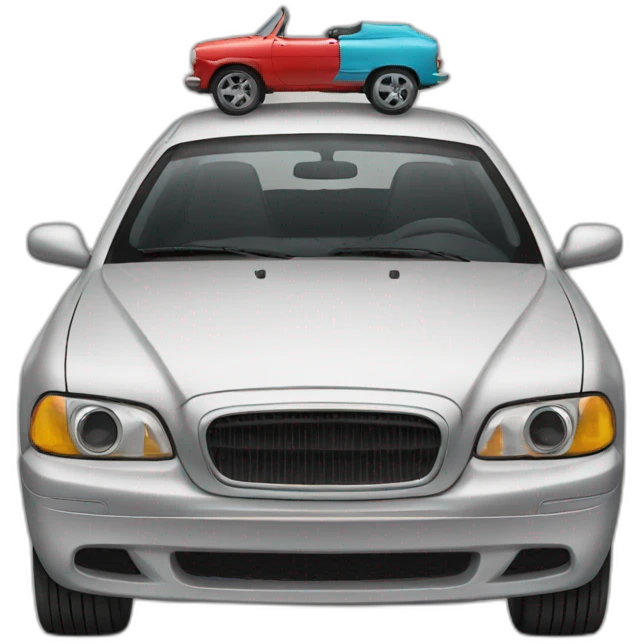 Car on car emoji