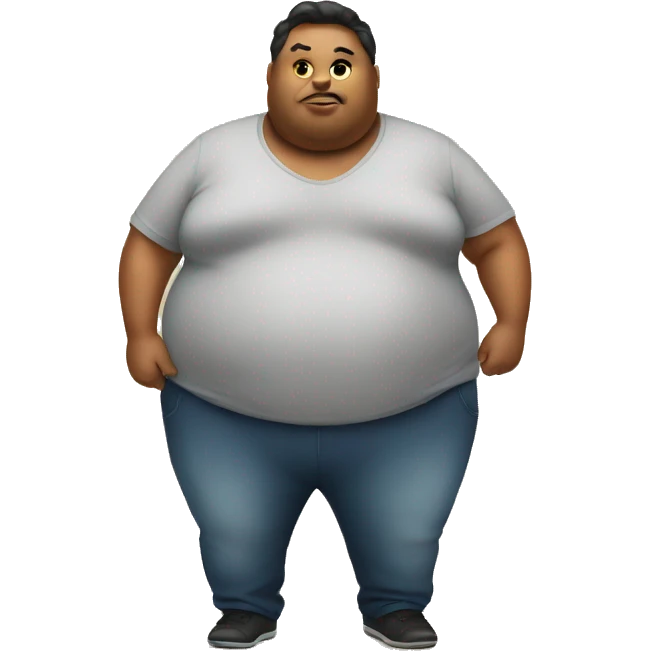 Obese emoji