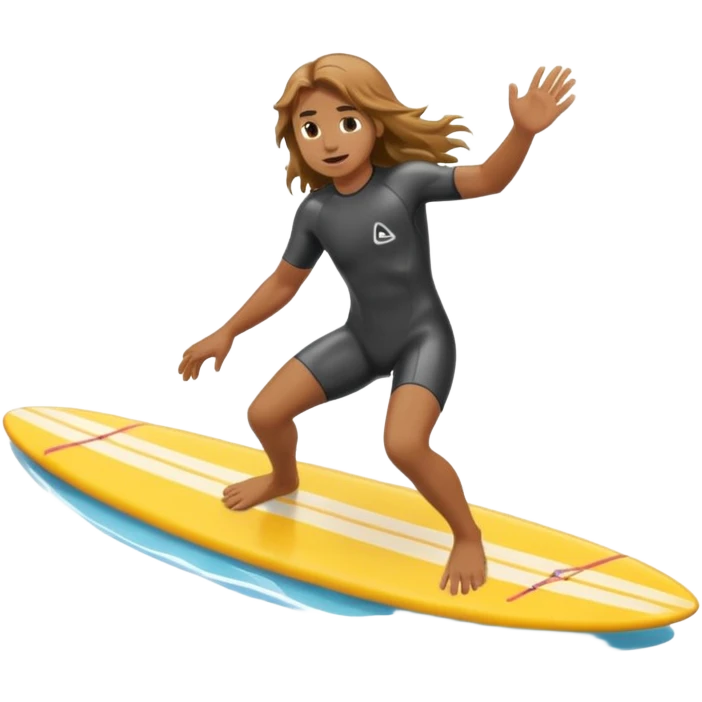 Et surfing emoji