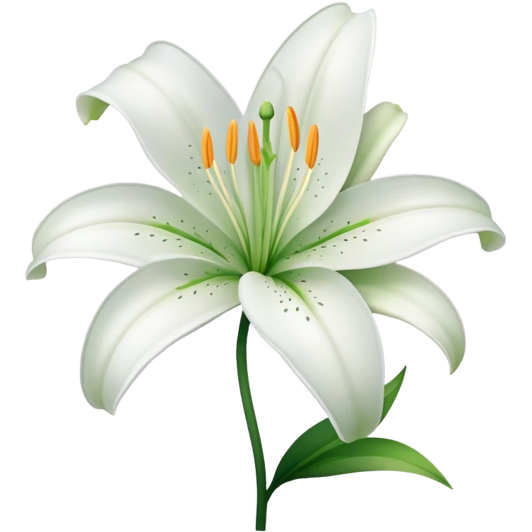 lily flower emoji