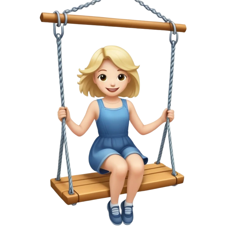 person swinging on a swing emoji