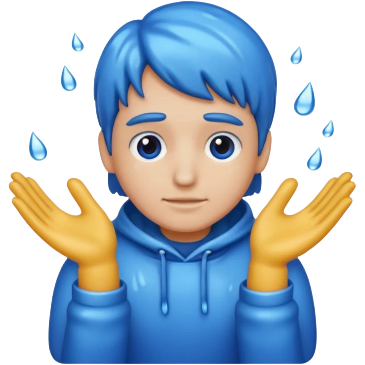 Tide hands emoji