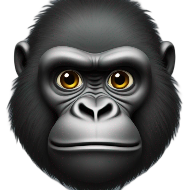 Gorille vert emoji