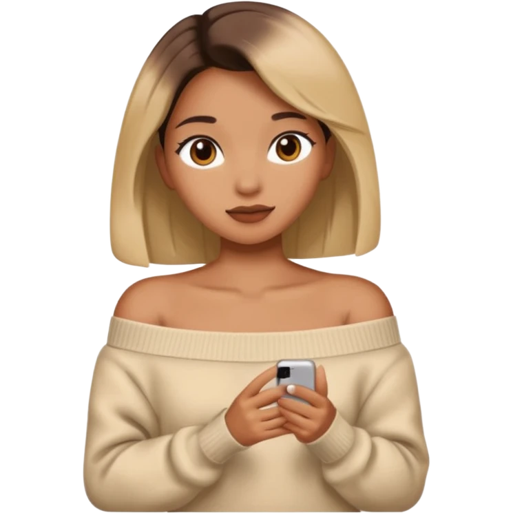 Trader Joe’s off the shoulder sweater emoji