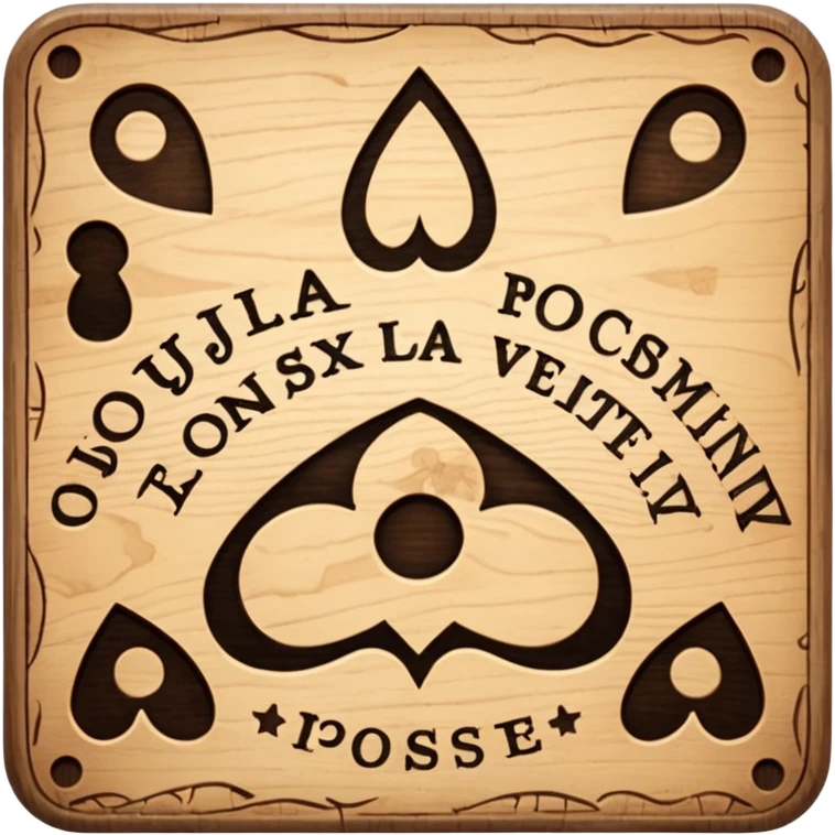 tavola ouija emoji