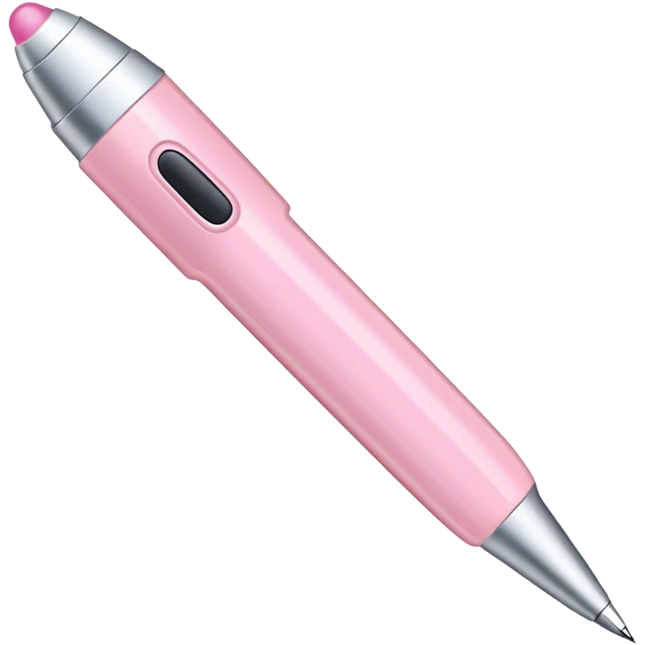 Light light pink pen emoji