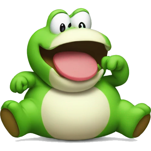 Fat yoshi emoji
