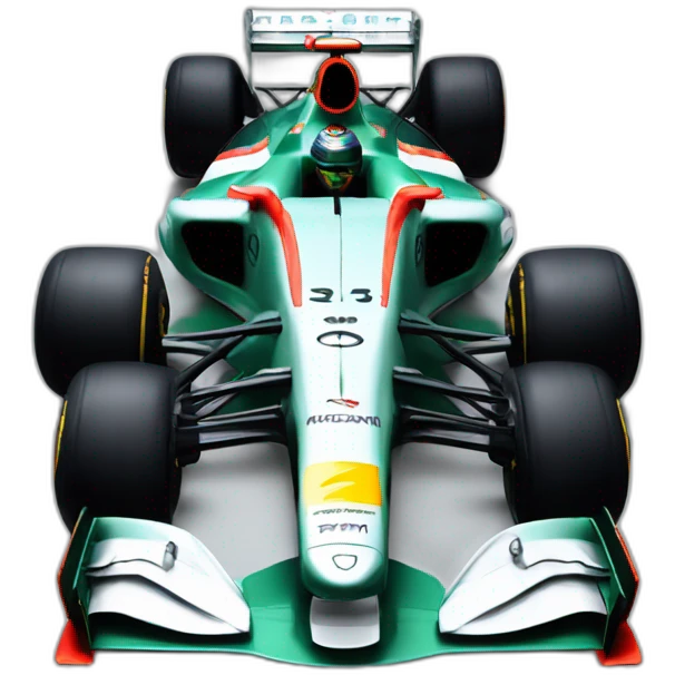 Aston Martin formula 1 car emoji