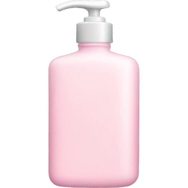 Light pink lotion bottle emoji