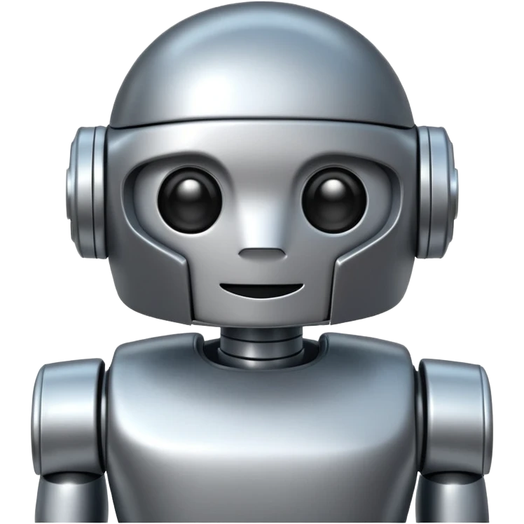 friendly robot emoji emoji