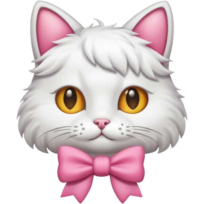 Bow+cat emoji