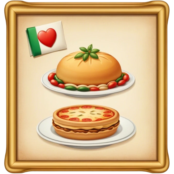 italian menu emoji