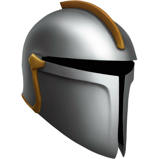 Armet helmet emoji