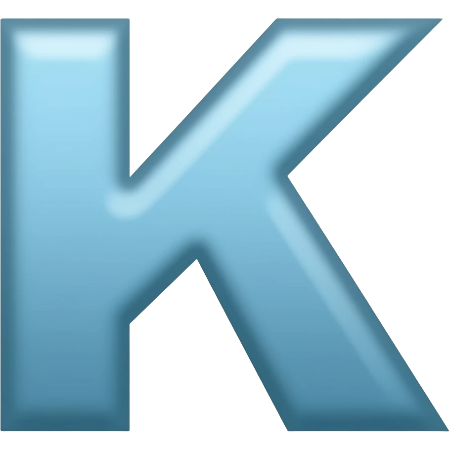 letter K emoji