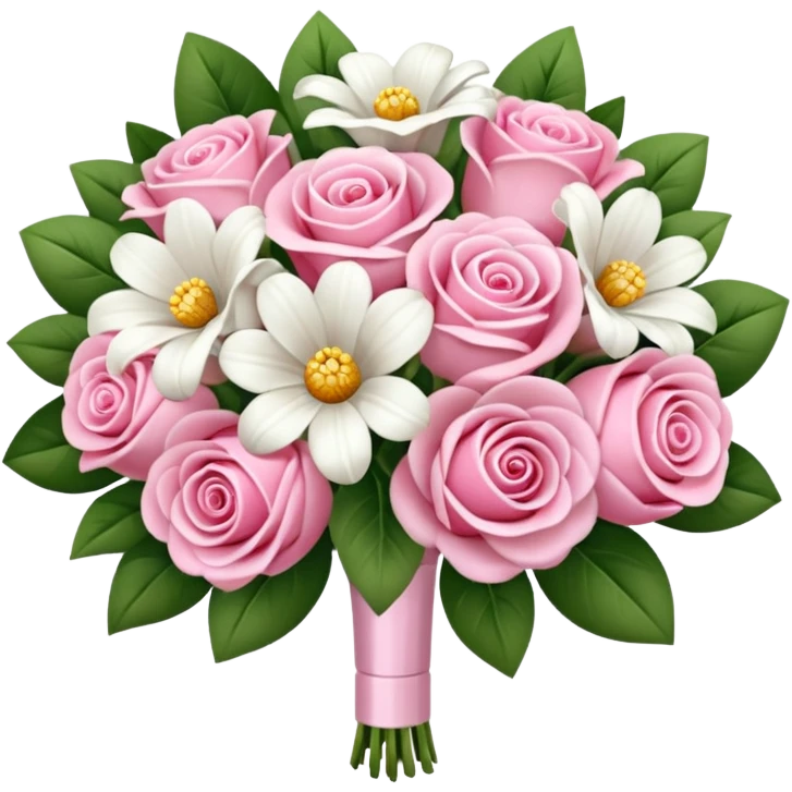 Beautiful Bouquet wedding flowers aesthetic  emoji