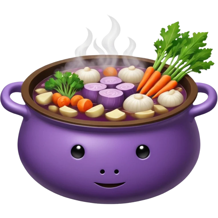 Taro hotpot  emoji
