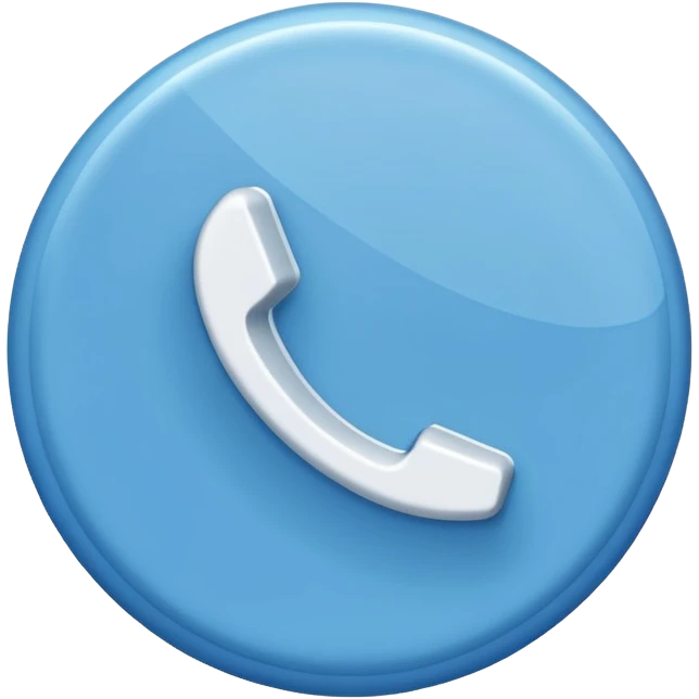 A blue circle inside it a white tick  emoji