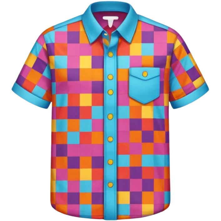 colourful shirt emoji