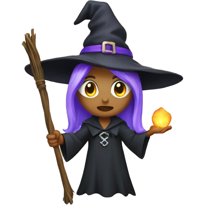 Witch spell  emoji